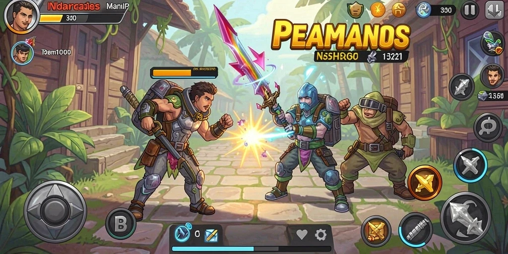 Tampilan antarmuka aplikasi yang menarik.