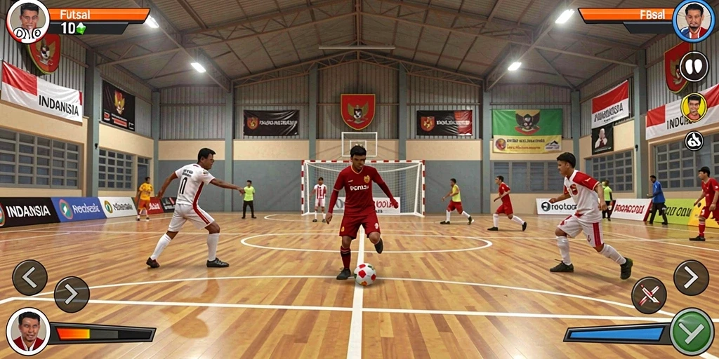 Tampilan antarmuka utama aplikasi DUIT8.
