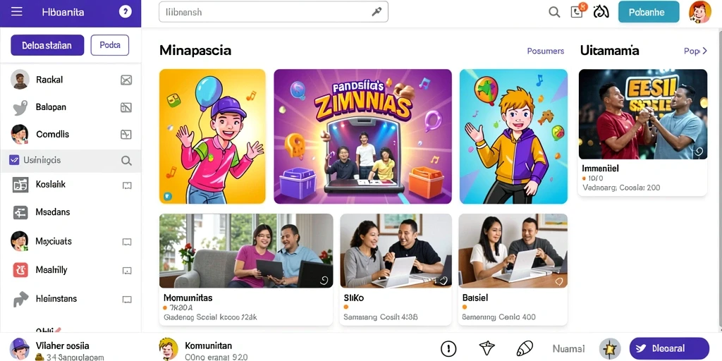 Tampilan antarmuka H03 yang ramah pengguna.