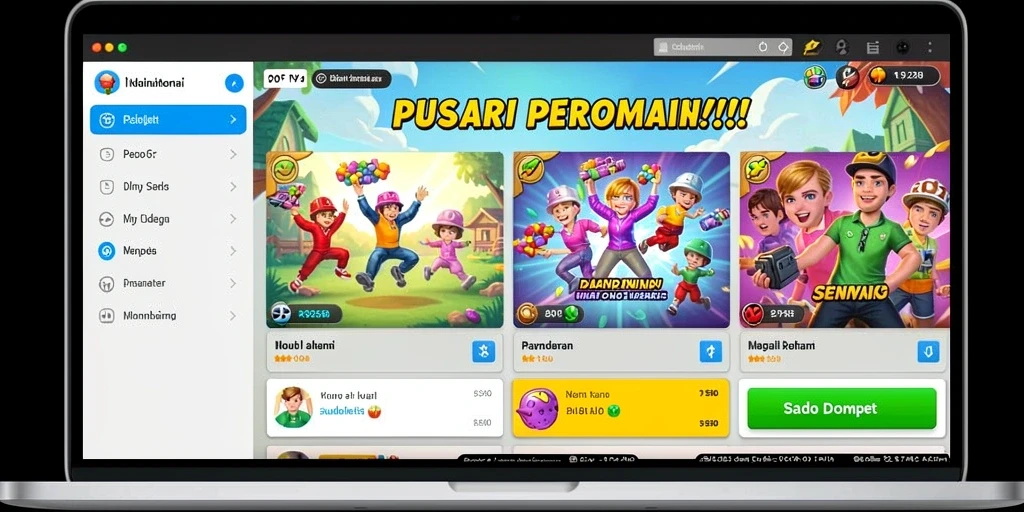 Tampilan antarmuka yang menarik dan mudah dinavigasi.