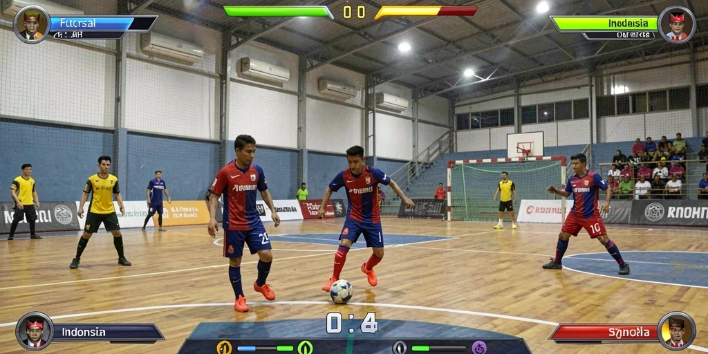 Tampilan menu utama yang menarik dan mudah dipahami.