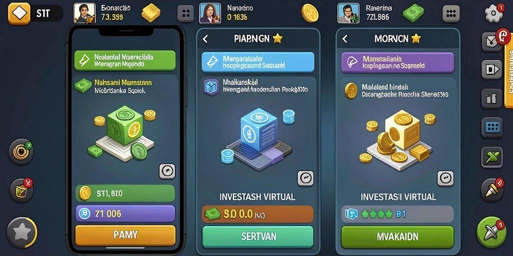Antarmuka LENGKAP777 yang menarik dan mudah digunakan.
