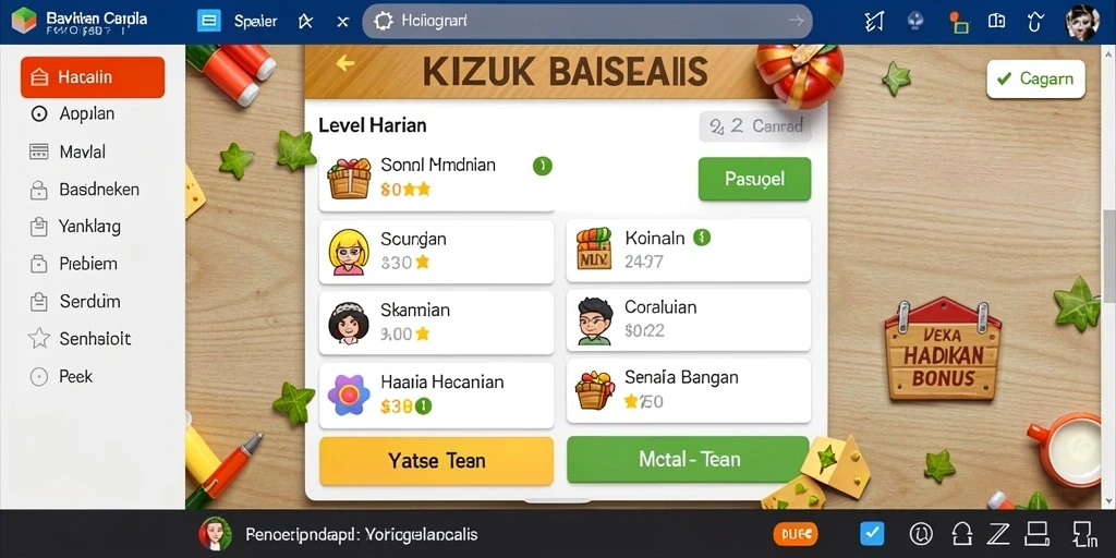 Tampilan antarmuka yang menarik dan mudah dinavigasi.