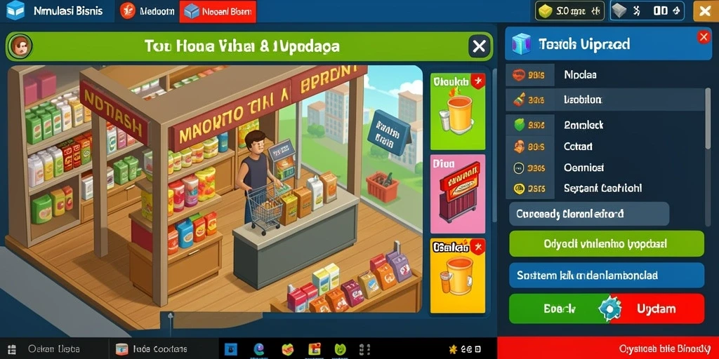 Tampilan antarmuka yang menarik dan modern.