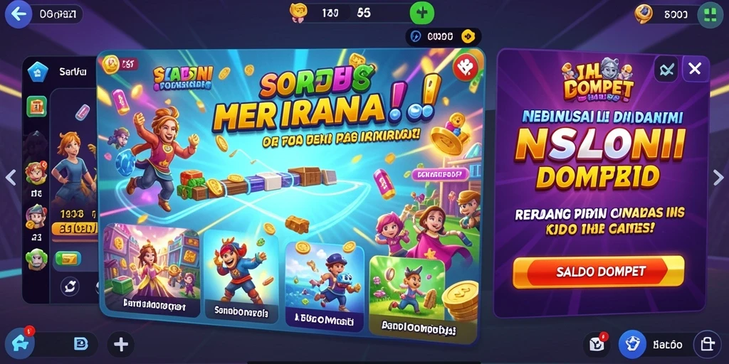 Tampilan awal SPIN88 yang menarik dan informatif.