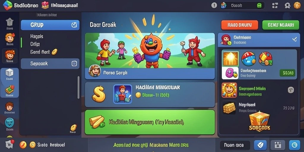 Tampilan antarmuka pengguna yang intuitif.