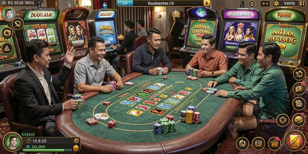 Tampilan awal yang menarik dan mudah dinavigasi.